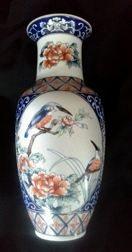 Leonardo vase kingfisher - vase, /