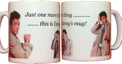Columbo personalised mug - -,