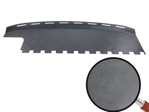 Abs parcel shelf with leather - abs,