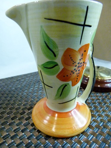 Wadeheath handpainted art deco - wadeheath,