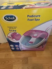 Scholl Pedicure Foot Spa Including Nail Care Set