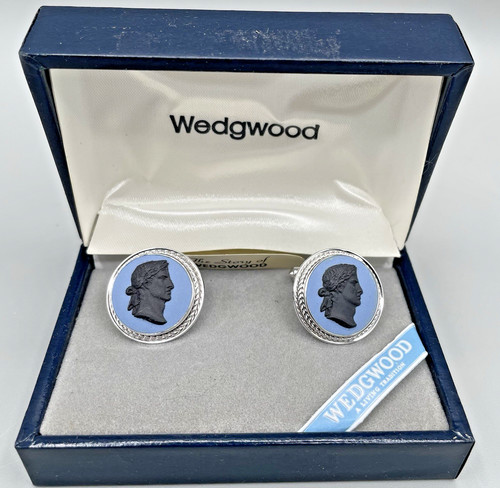Wedgwood blue jasperware cameo - blue,