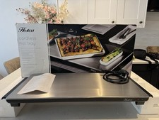 QUALITY HOSTESS CORDLESS HOT TRAY HT6030 Table Food Warmer For MEATS + VEGETABLE