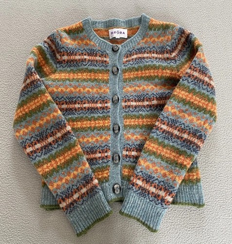 Brora fairisle cardigan 6 - cardigan,