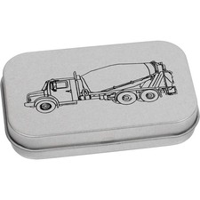 'Cement Truck' Metal Hinged