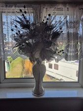 2 Bling Vases With Flowers 1