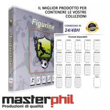 MASTERPHIL, 10 fogli per Figurine Panini, card e adesivi OFFERTA