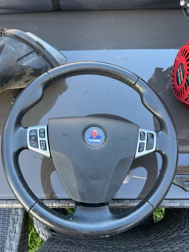 Saab aero steering wheel - saab,