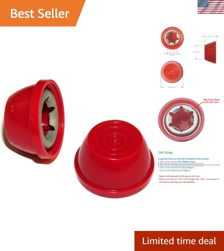 Stylish red hub caps for - red,