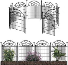 10x Decorative Garden Fence &