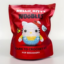 Sanrio Hello Kitty x The Woobles Learn to Crochet Kit For Beginners Brand New
