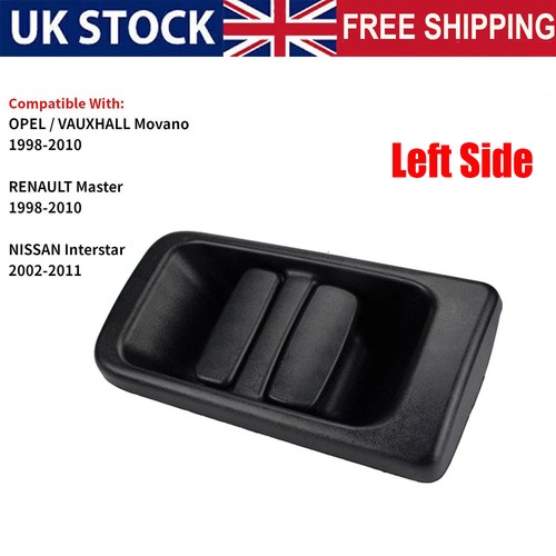 Outer sliding door handle - outer, left