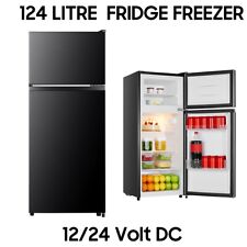 12/24V LARGE  FRIDGE FREEZER 124 LITRE COMPRESSOR CAMPERVAN CARAVAN BOAT SOLAR