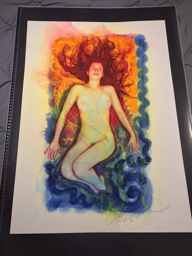Drew struzan laying - struzan,, redhead