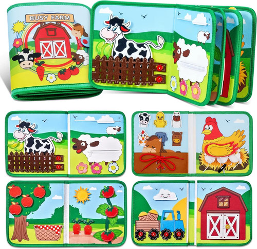 Montessori toys busy book - montessori,