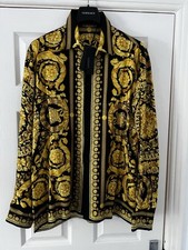 VERSACE SILK SHIRT BAROCCO