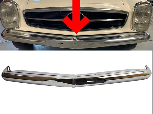 Chrome bumper set front - bumper,