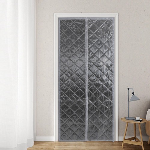 Insulated door curtain - door,