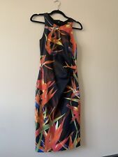 Karen Millen dress - UK 10 - bird of paradise print