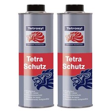 Tetrosyl Tetra Schutz Under Car Body Underseal Stone Chip Rust Protection 1L x2