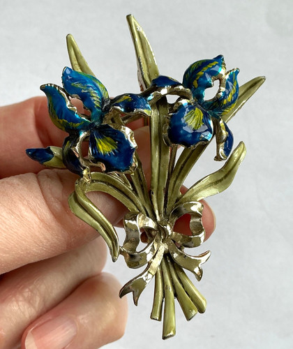 Vintage exquisite iris - vintage,
