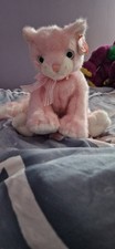 Vintage TY Classic "Glamour" plush cat with sparkle collectable beanie 2003