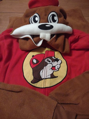 Buc beaver mascot - buc-ee's, union