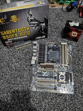 ASUS TUF Sabertooth 990FX R2.0 BOXED/Collectors. | BOXED FX 8350 | RADEON R9 RAM