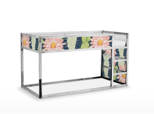 Ikea kura bed - removable, decal
