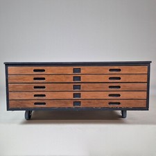 Vintage Plan Chest Coffee