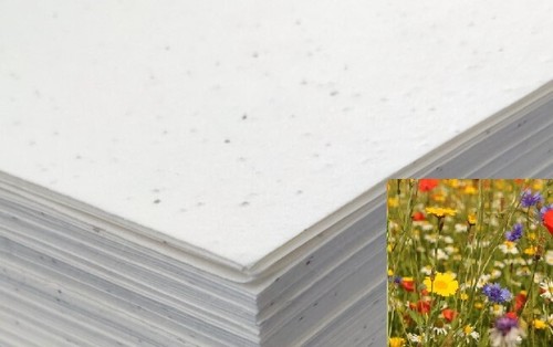 Seeded craft paper sheets - craft,