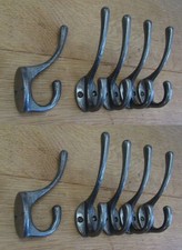 Iron rustic coat hook Antique