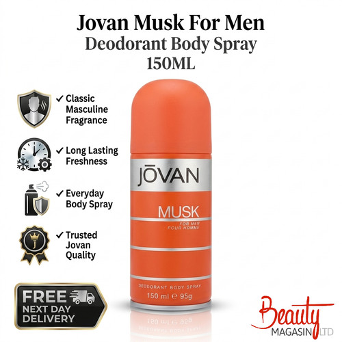 Jovan musk for - musk, deodorant