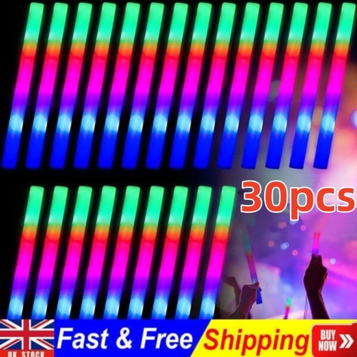 30pcs led foam glow sticks - 30pcs,