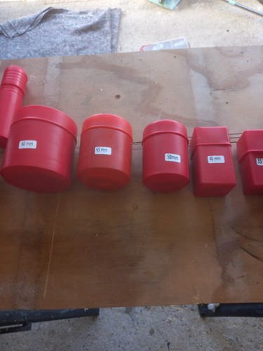 Core drill set just used - core,
