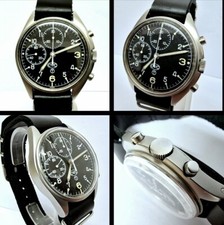 CWC RAF Pilots Mechanical Chronograph Valjoux 7765 Watch gwo