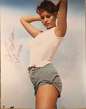 Sophia Loren - stunning signed photo 10x8". AFTAL COA