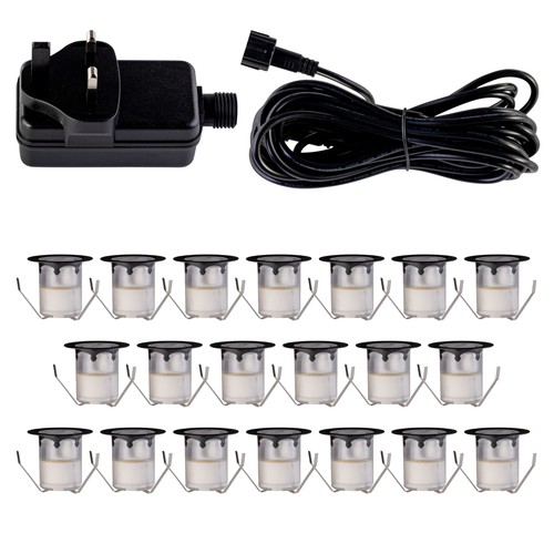 Set 30mm ip67 - 20, black