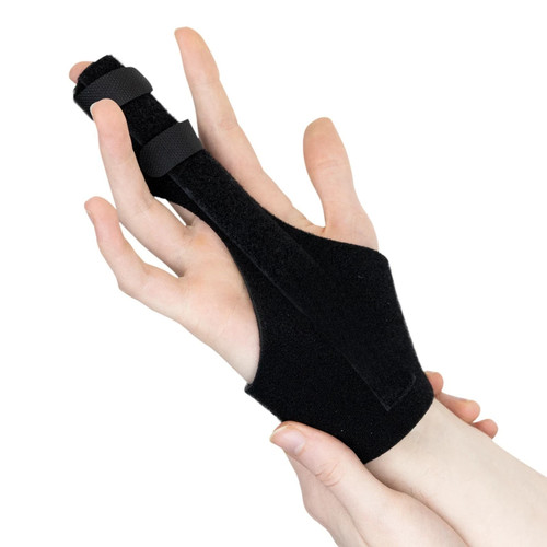 Finger splint enhanced support - finger,