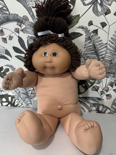 Cabbage patch kids - patch, brown