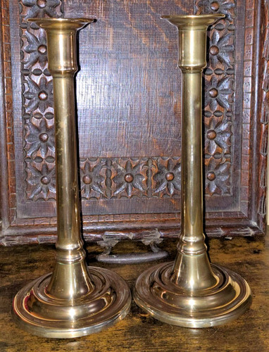 Pair antique tall georgian - pair,