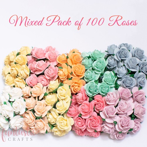 Mulberry paper open roses - paper,