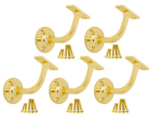 Handrail brackets wall mounted - brackets,