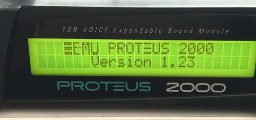 Emu proteus 2000 synth - 2000, with