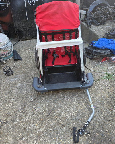 Seat child bicycle trailer - child,