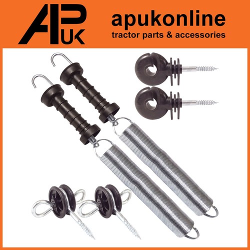 Electric fence spring gate - fence,