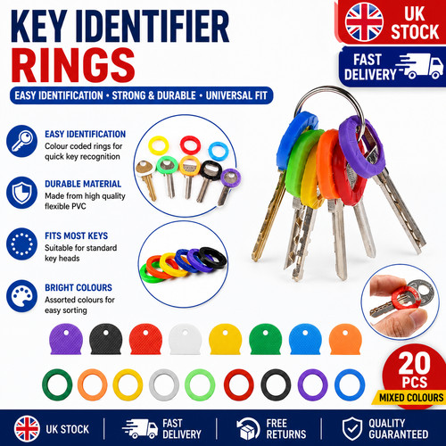 10pcs key cap covers assorted - key,