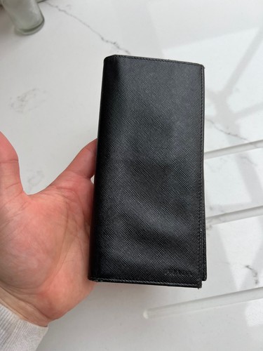 Prada authentic long bifold - prada,