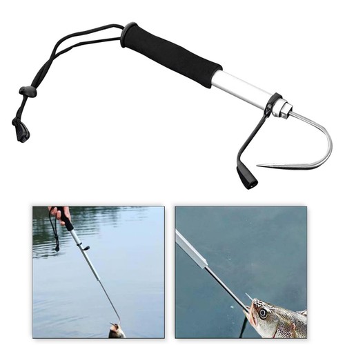 Fish gaff hook adjustable - gaff,