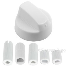 UNIVERSAL White Control Knob Switch Fits Toaster Trouser Press Camping Stove